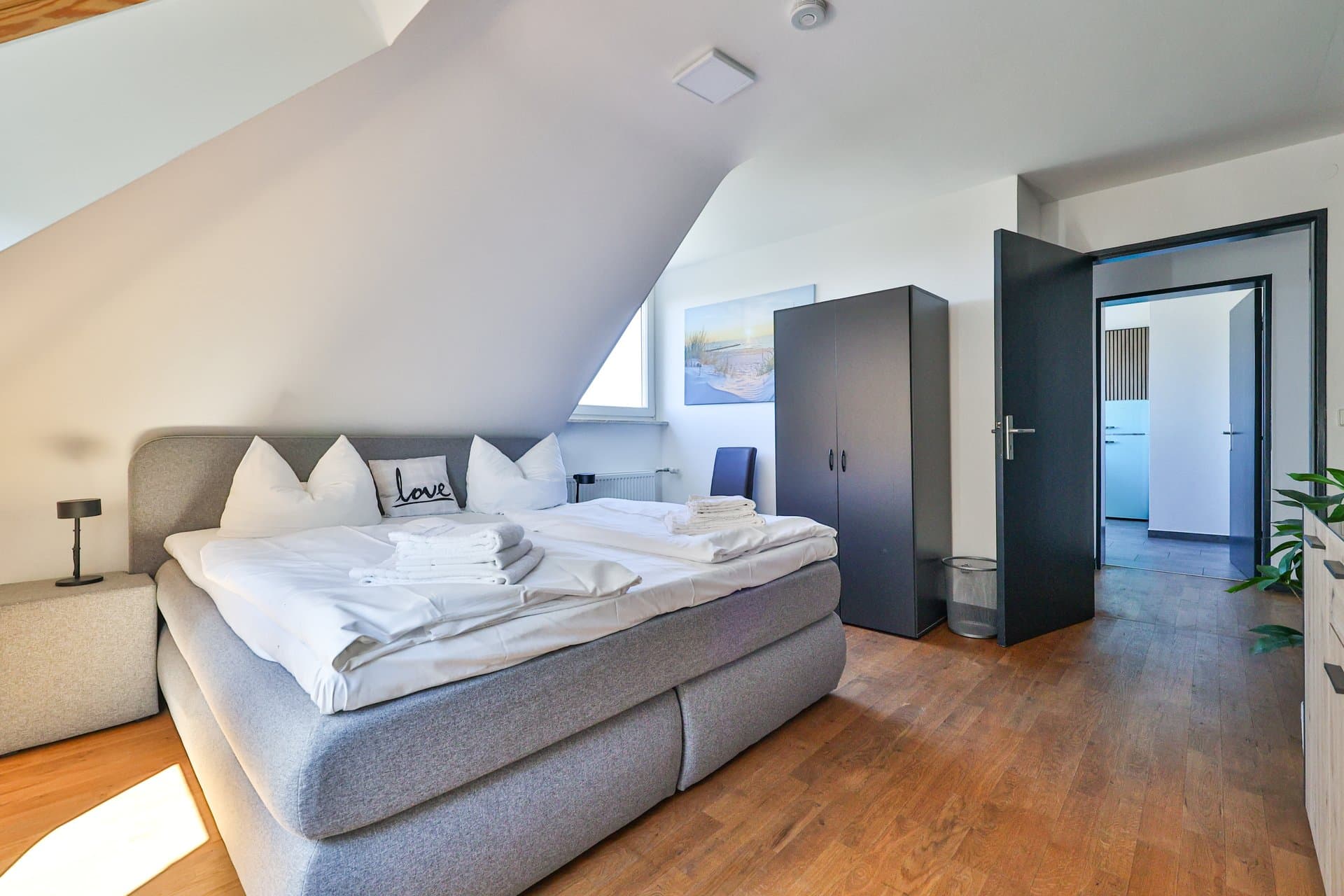 Urban Central Karlsruhe Hauptbahnhof — Schlafzimmer