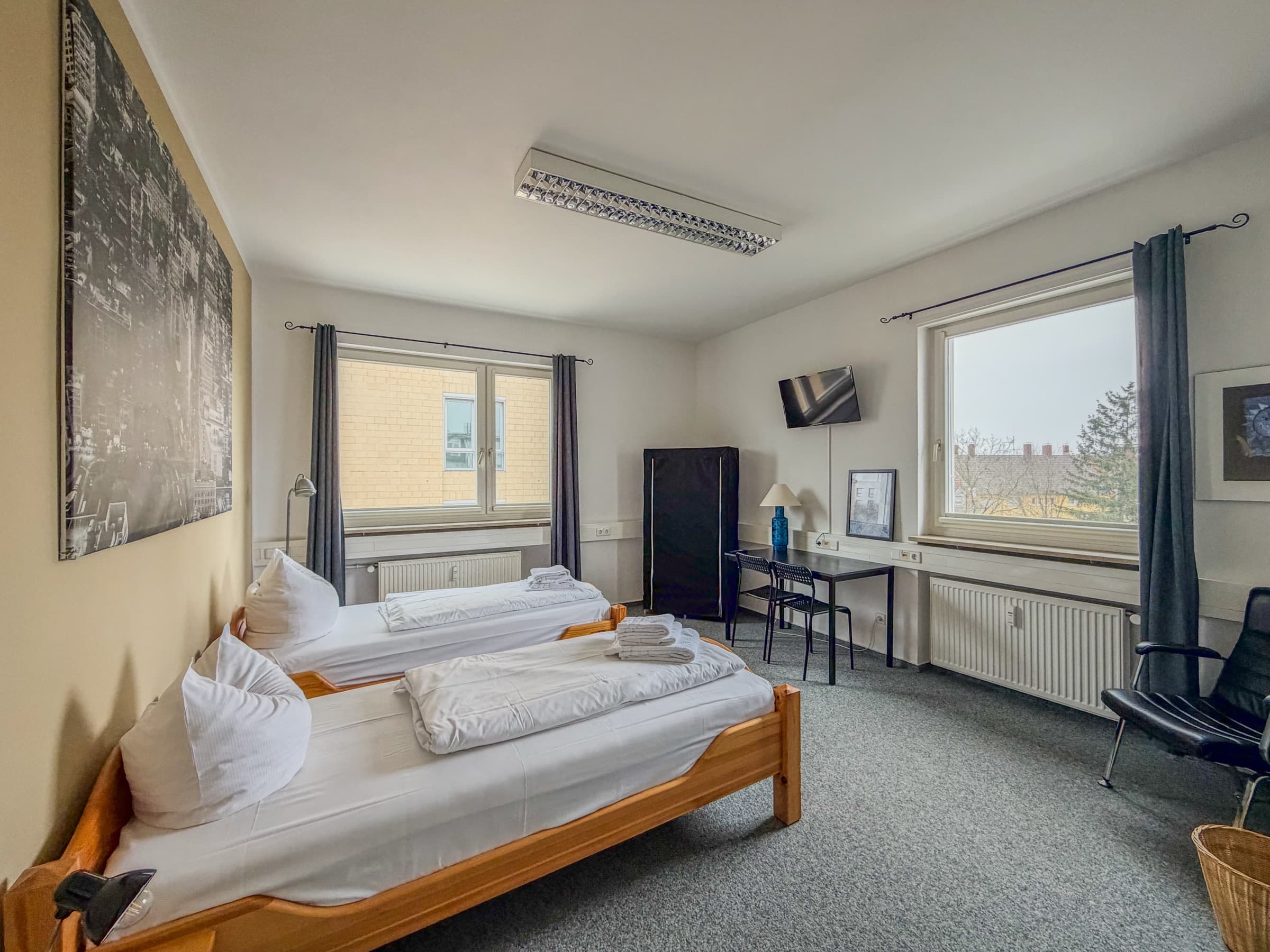 The Room 2 Karlsruhe Hauptbahnhof — Schlafzimmer